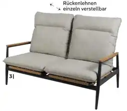 Pflanzen Kölle Kölle 2-Sitzer Alu-Loungebank Bali Angebot