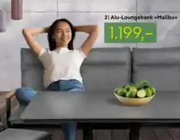 Pflanzen Kölle Kölle Alu-Loungebank 3-Sitzer Malibu Angebot