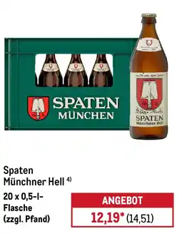 METRO Spaten Münchner Hell Angebot
