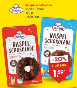 Netto Marken-Discount Backfee raspelschokolade Angebot