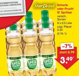 Netto Marken-Discount Stardrink schorle Angebot