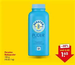 Netto Marken-Discount Penaten babypuder Angebot