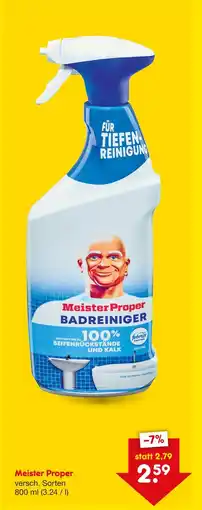 Netto Marken-Discount Meister proper badreiniger Angebot