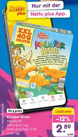 Netto Marken-Discount Karli kugelblitz knusper dinos Angebot