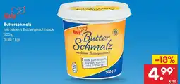 Netto Marken-Discount Rela butterschmalz Angebot