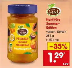 Netto Marken-Discount Vom land konfitüre Angebot