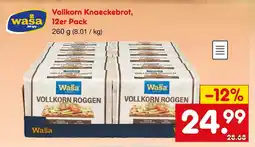 Netto Marken-Discount Wasa vollkorn roggen knäckebrot Angebot