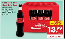 Netto Marken-Discount Coca-cola oder coca-cola zero Angebot
