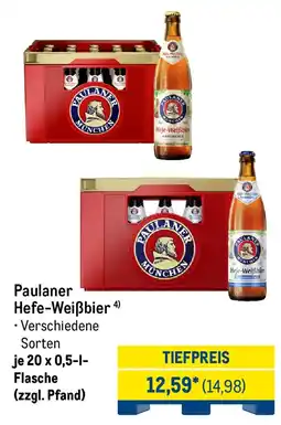 METRO Paulaner Hefe-Weißbier Angebot