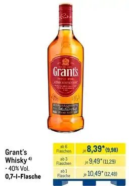 METRO Grant's Whisky Angebot