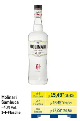 METRO Molinari Sambuca Angebot