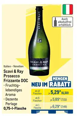 METRO Scavi & Ray Prosecco Frizzante DOC Angebot