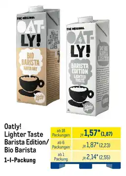 METRO Oatly! Lighter Taste Barista Edition/ Bio Barista Angebot