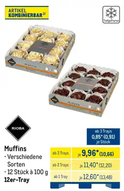 METRO RIOBA Muffins Angebot