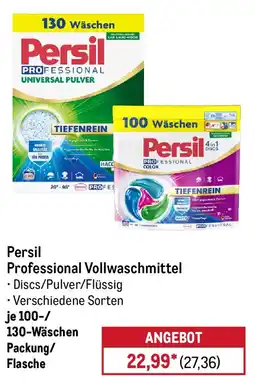 METRO Persil Professional Vollwaschmittel Angebot