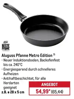 METRO AMT BESTE PFANNE Aluguss Pfanne Metro Edition Angebot