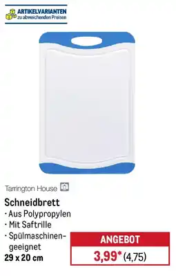 METRO Tarrington House Schneidbrett Angebot