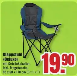 B1 Discount Baumarkt Klappstuhl >>Deluxe<< Angebot