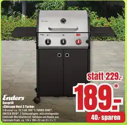 B1 Discount Baumarkt Enders Gasgrill "Chicago Next 3 Turbo" Angebot