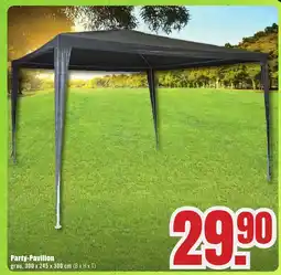 B1 Discount Baumarkt Party-Pavillon Angebot