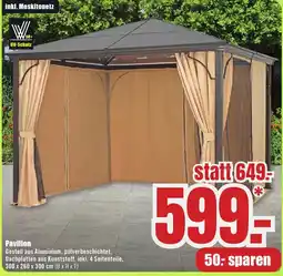 B1 Discount Baumarkt Pavillon Angebot