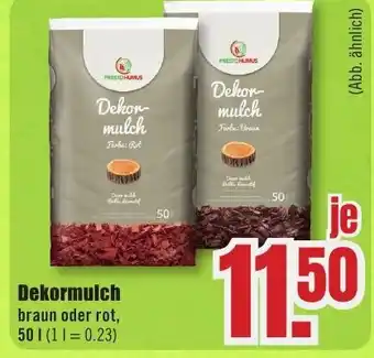 B1 Discount Baumarkt Dekormulch Angebot