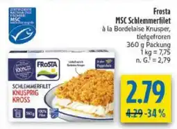 diska Frosta MSC Schlemmerfilet Angebot