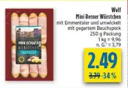 diska Wolf Mini Berner Würstchen Angebot