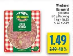 diska Wiesbauer Käsewurst Angebot