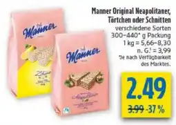 diska Manner Original Neapolitaner, Törtchen oder Schnitten Angebot