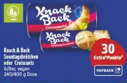 diska Knack & Back Sonntagsbrötchen oder Croissants Angebot