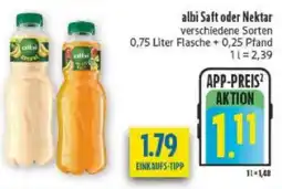 diska albi Saft oder Nektar Angebot