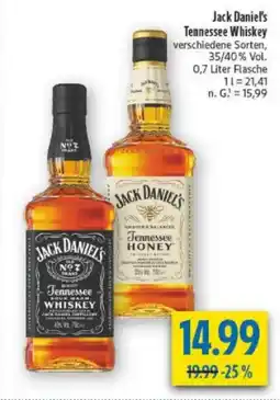 diska Jack Daniel's Tennessee Whiskey Angebot