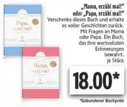 diska „Mama, erzähl mal!" oder „Papa, erzähl mal!" Angebot