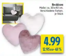 diska Herzkissen Angebot