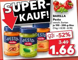 Kaufland BARILLA Pesto Angebot