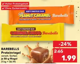 Kaufland BAREBELLS Proteinriegel Angebot