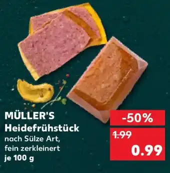 Kaufland MÜLLER'S Heidefrühstück Angebot