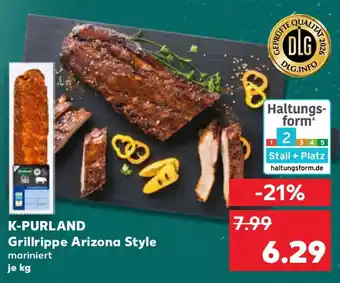Kaufland K-PURLAND Grillrippe Arizona Style Angebot