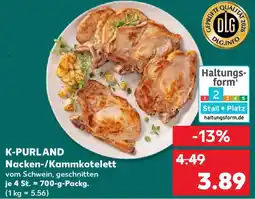 Kaufland K-PURLAND Nacken-/Kammkotelett Angebot
