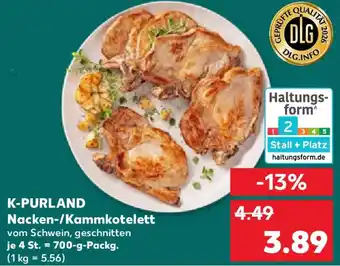 Kaufland K-PURLAND Nacken-/Kammkotelett Angebot
