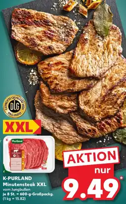 Kaufland K-PURLAND Minutensteak XXL Angebot