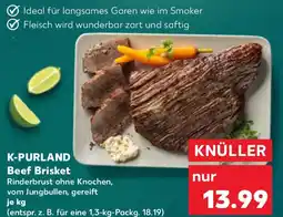 Kaufland K-PURLAND Beef Brisket Angebot