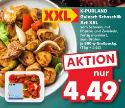 Kaufland K-PURLAND Gulasch Schaschlik Art XXL Angebot