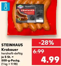 Kaufland STEINHAUS Krakauer Angebot