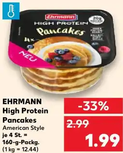 Kaufland EHRMANN High Protein Pancakes Angebot