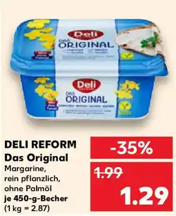 Kaufland DELI REFORM Das Original Angebot