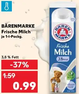 Kaufland BÄRENMARKE Frische Milch Angebot