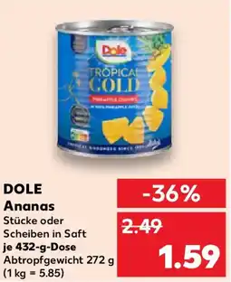 Kaufland DOLE Ananas Angebot
