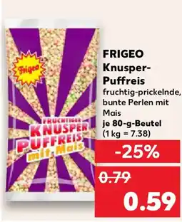 Kaufland FRIGEO Knusper- Puffreis Angebot